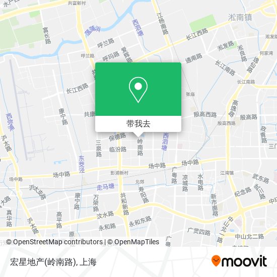 宏星地产(岭南路)地图