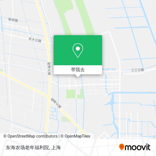 东海农场老年福利院地图