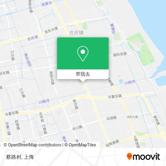 蔡路村地图