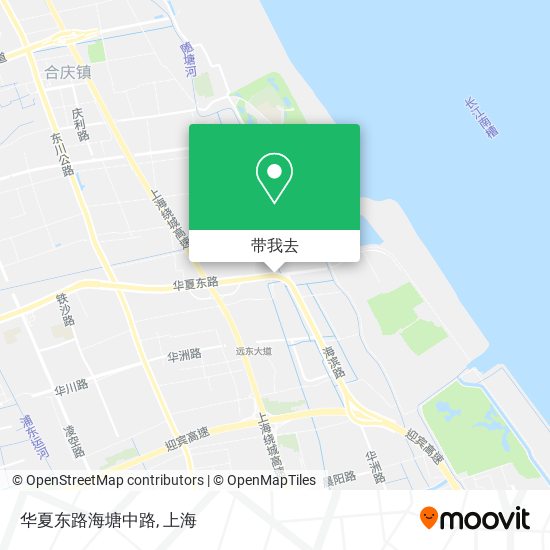 华夏东路海塘中路地图