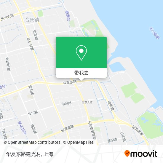 华夏东路建光村地图