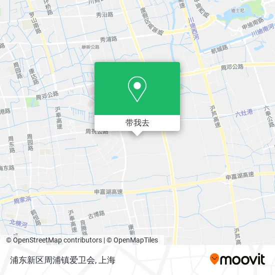 浦东新区周浦镇爱卫会地图
