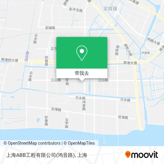 上海ABB工程有限公司(鸿音路)地图