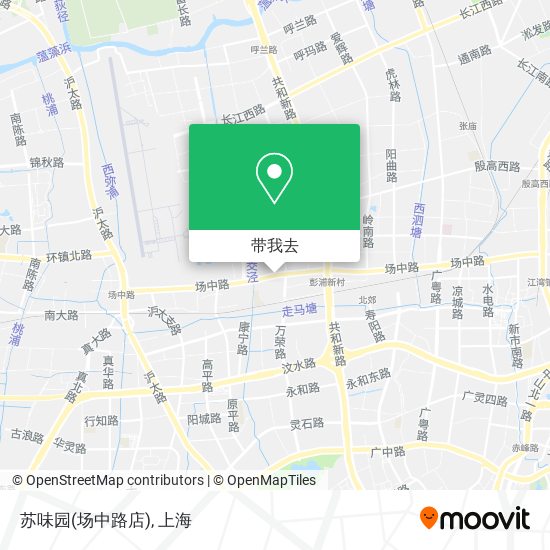 苏味园(场中路店)地图