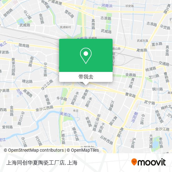 上海同创华夏陶瓷工厂店地图