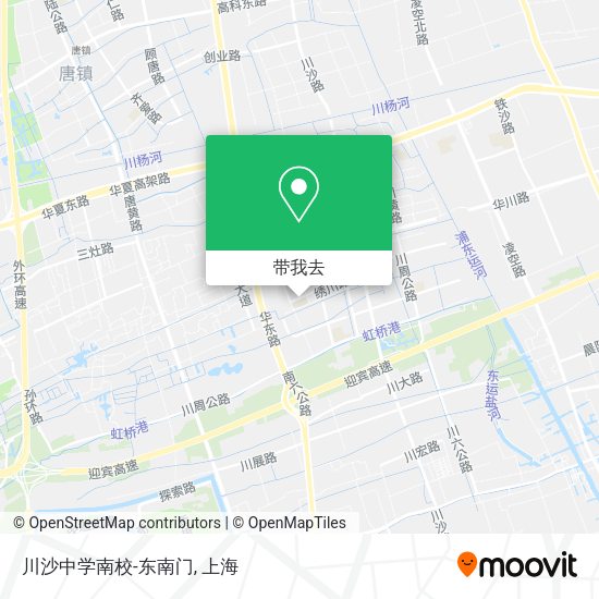 川沙中学南校-东南门地图