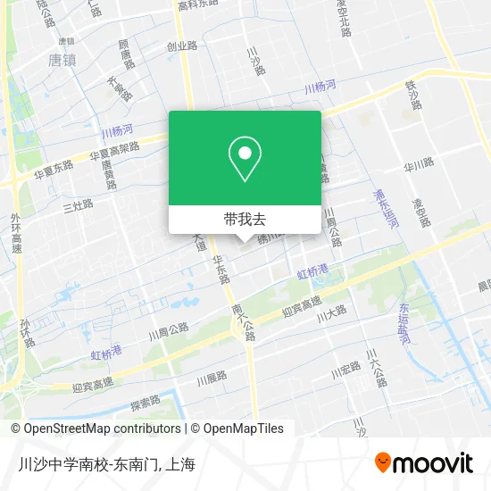 川沙中学南校-东南门地图
