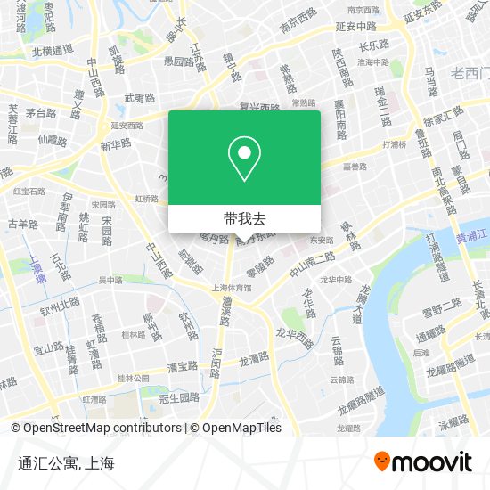 通汇公寓地图