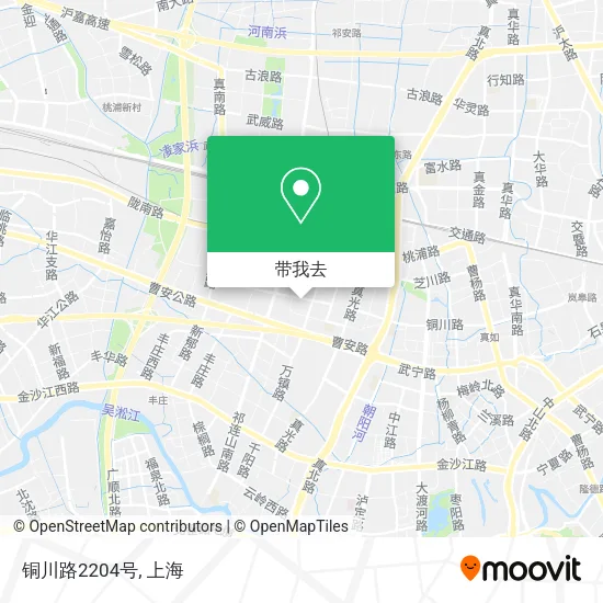 铜川路2204号地图
