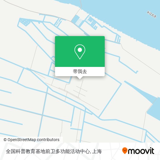 全国科普教育基地前卫多功能活动中心地图