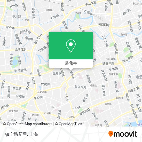镇宁路新里地图