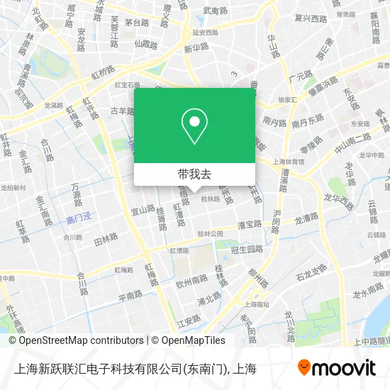 上海新跃联汇电子科技有限公司(东南门)地图