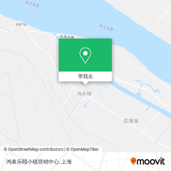 鸿泰乐颐小镇营销中心地图