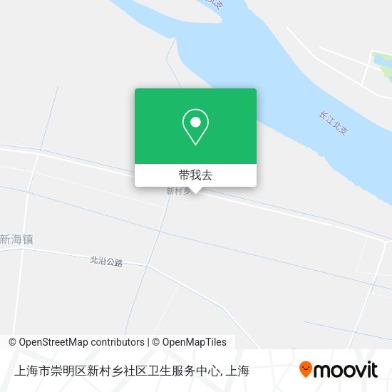 上海市崇明区新村乡社区卫生服务中心地图