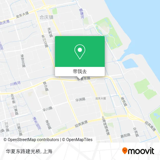 华夏东路建光桥地图