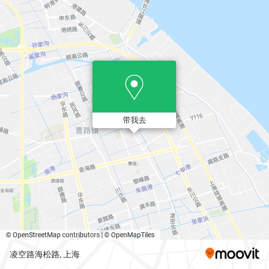 凌空路海松路地图