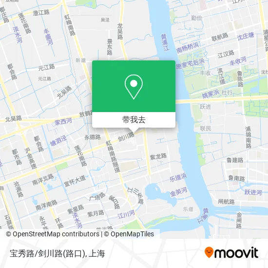 宝秀路/剑川路(路口)地图