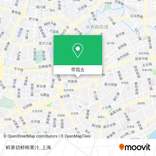 鲜果切鲜榨果汁地图