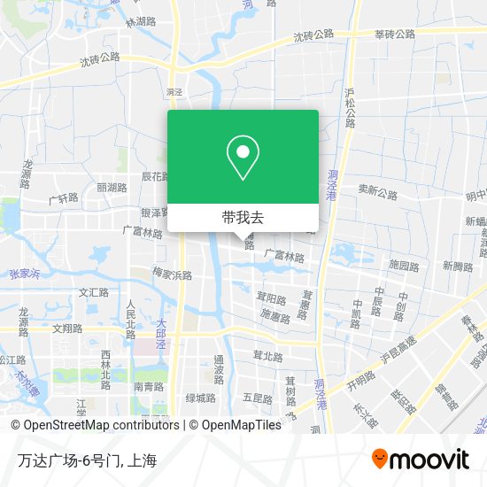 万达广场-6号门地图