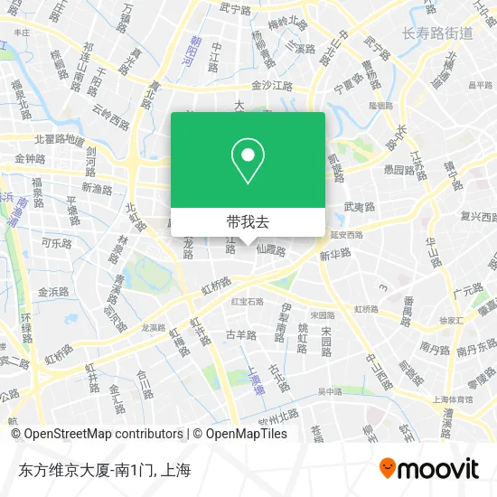 东方维京大厦-南1门地图