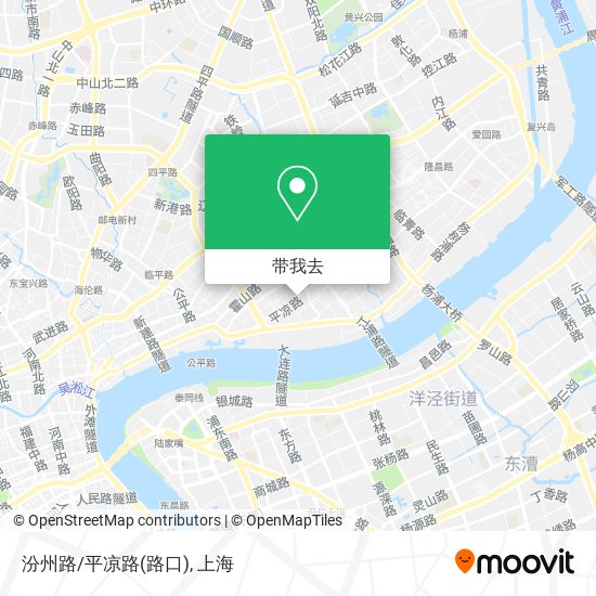 汾州路/平凉路(路口)地图