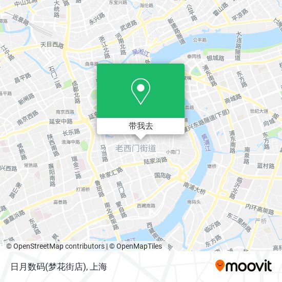 日月数码(梦花街店)地图