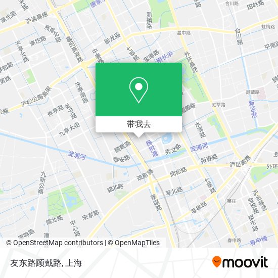 友东路顾戴路地图