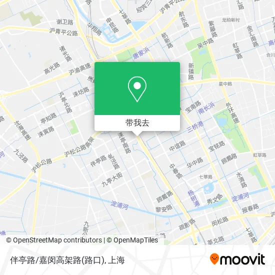 伴亭路/嘉闵高架路(路口)地图