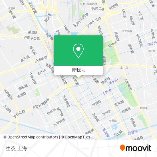 生茶地图