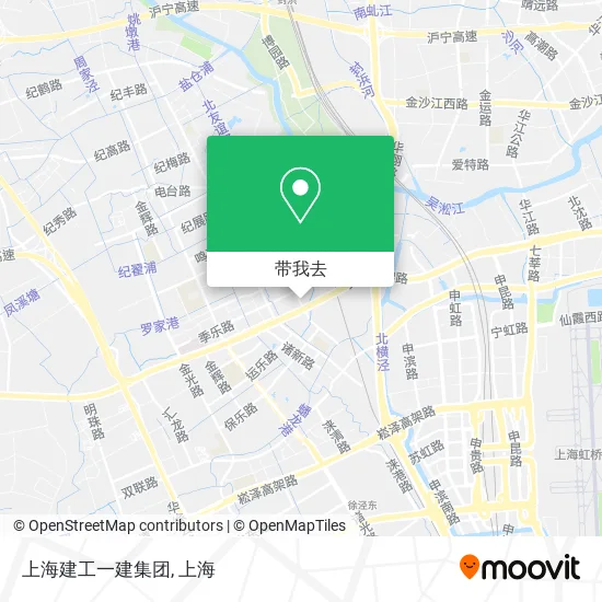 上海建工一建集团地图
