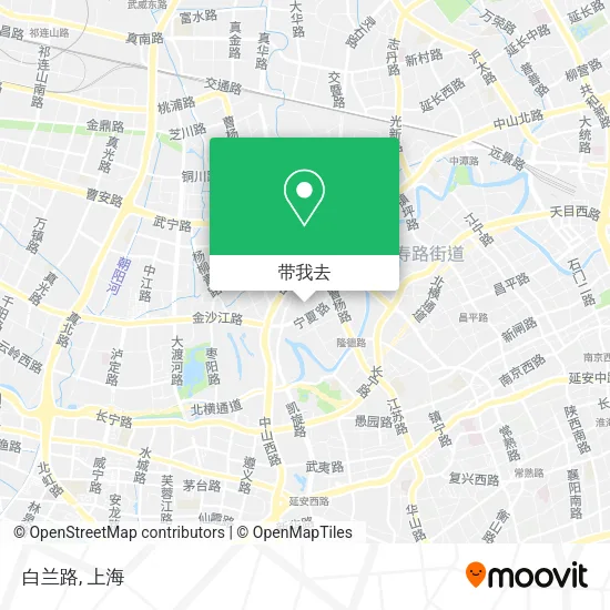 白兰路地图