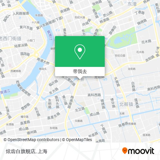 炫齿白旗舰店地图