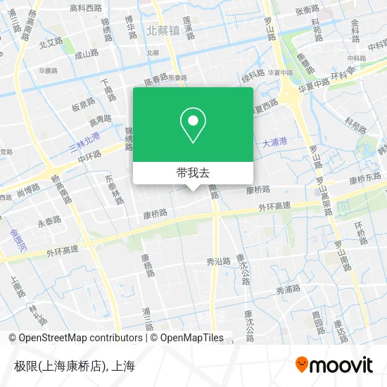 极限(上海康桥店)地图