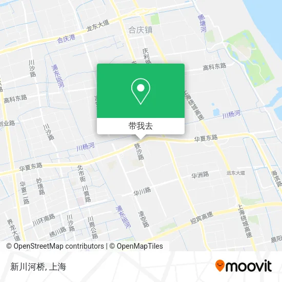 新川河桥地图