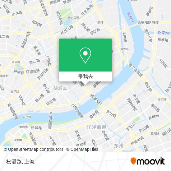 松潘路地图