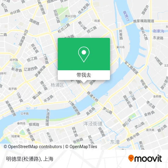 明德里(松潘路)地图