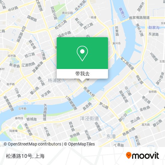 松潘路10号地图