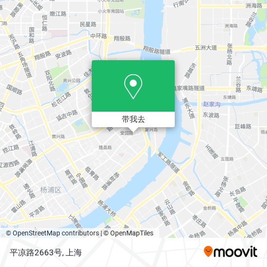 平凉路2663号地图