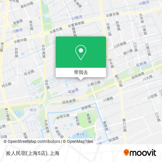 捡人民宿(上海5店)地图
