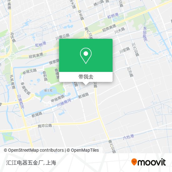 汇江电器五金厂地图