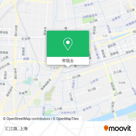 汇江路地图