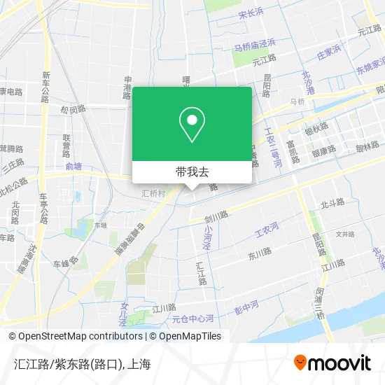 汇江路/紫东路(路口)地图