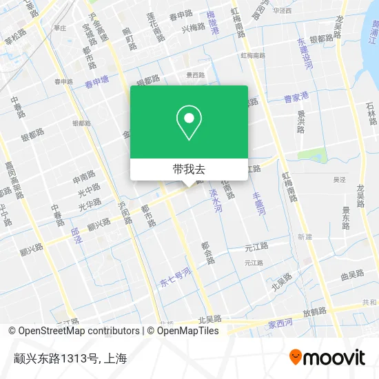 颛兴东路1313号地图