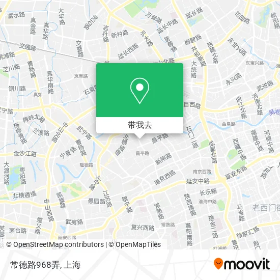 常德路968弄地图