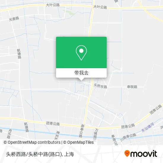 头桥西路/头桥中路(路口)地图