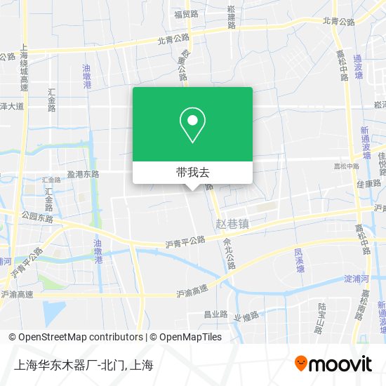 上海华东木器厂-北门地图