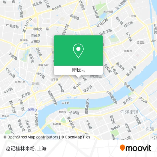 赵记桂林米粉地图