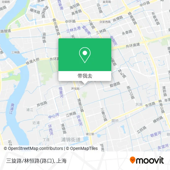 三旋路/林恒路(路口)地图
