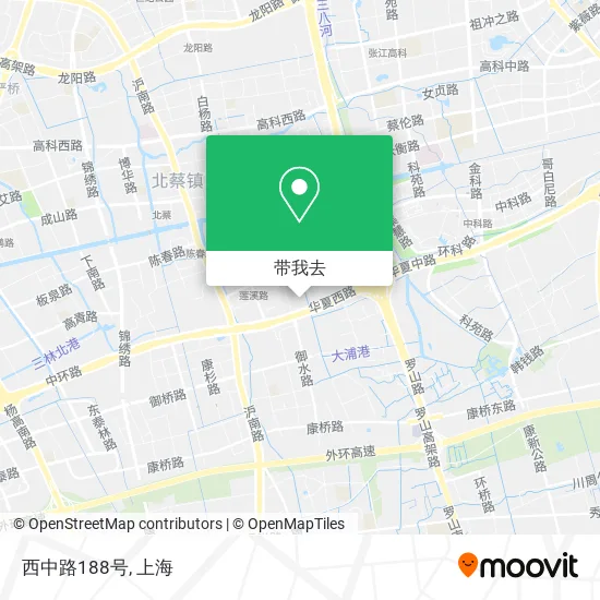 西中路188号地图