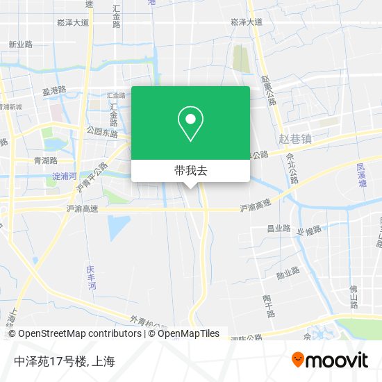 中泽苑17号楼地图